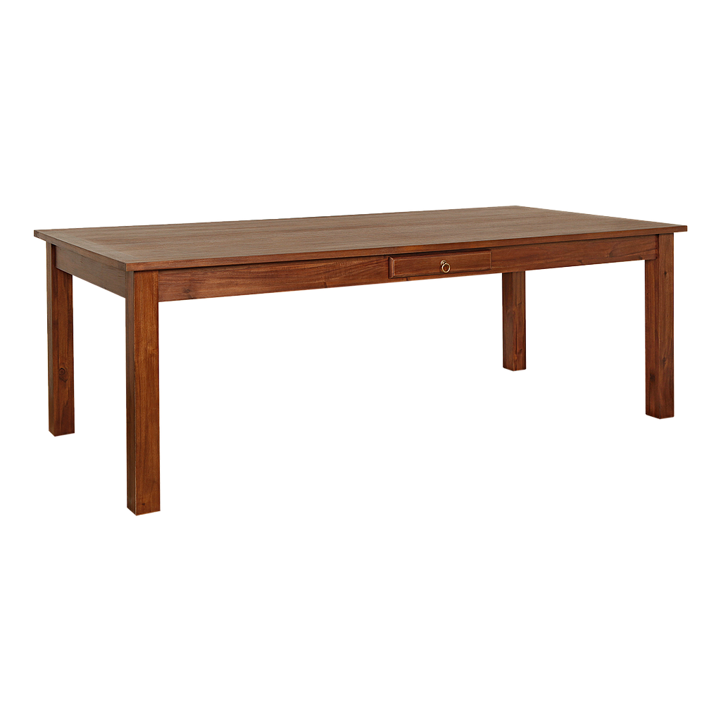 MALAGA - Dining table L200 x W100 - Washed antic