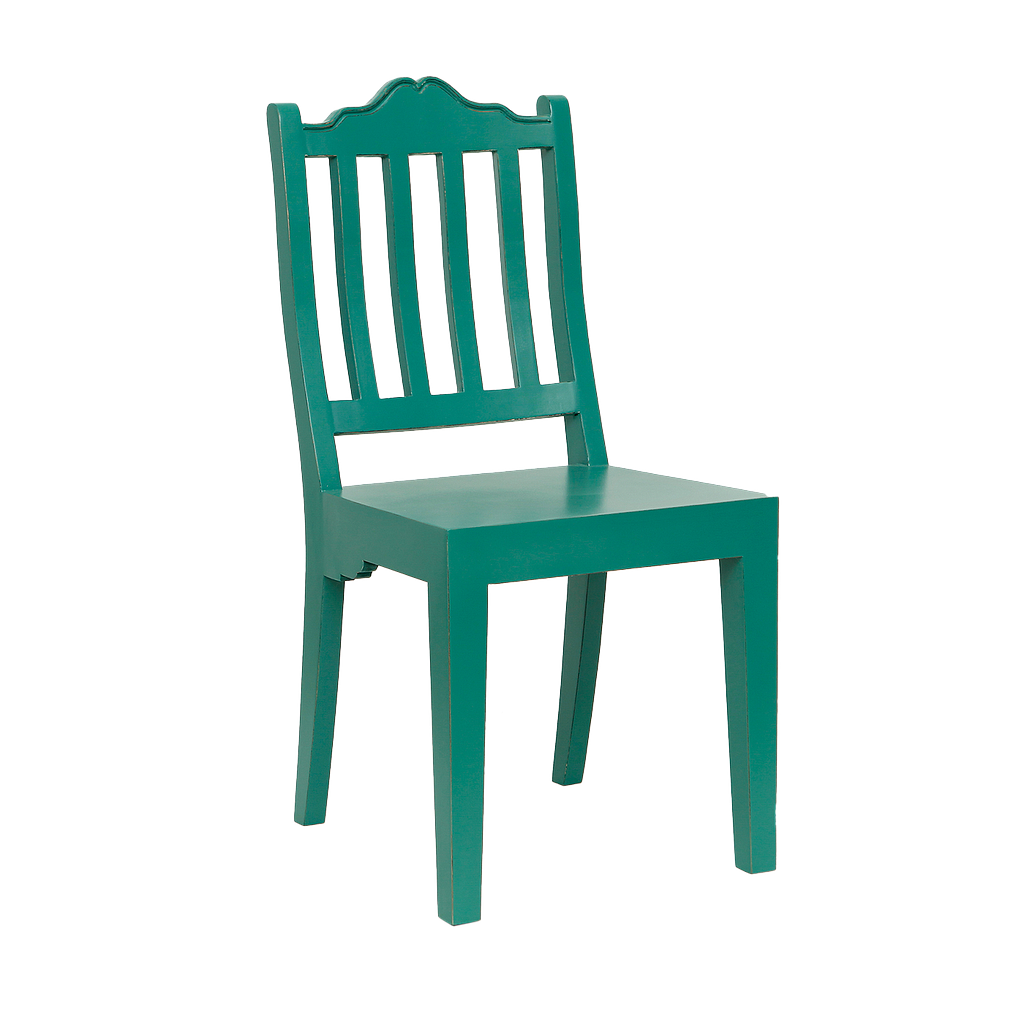 PUEBLA - Dining chair - Brocante jungle green