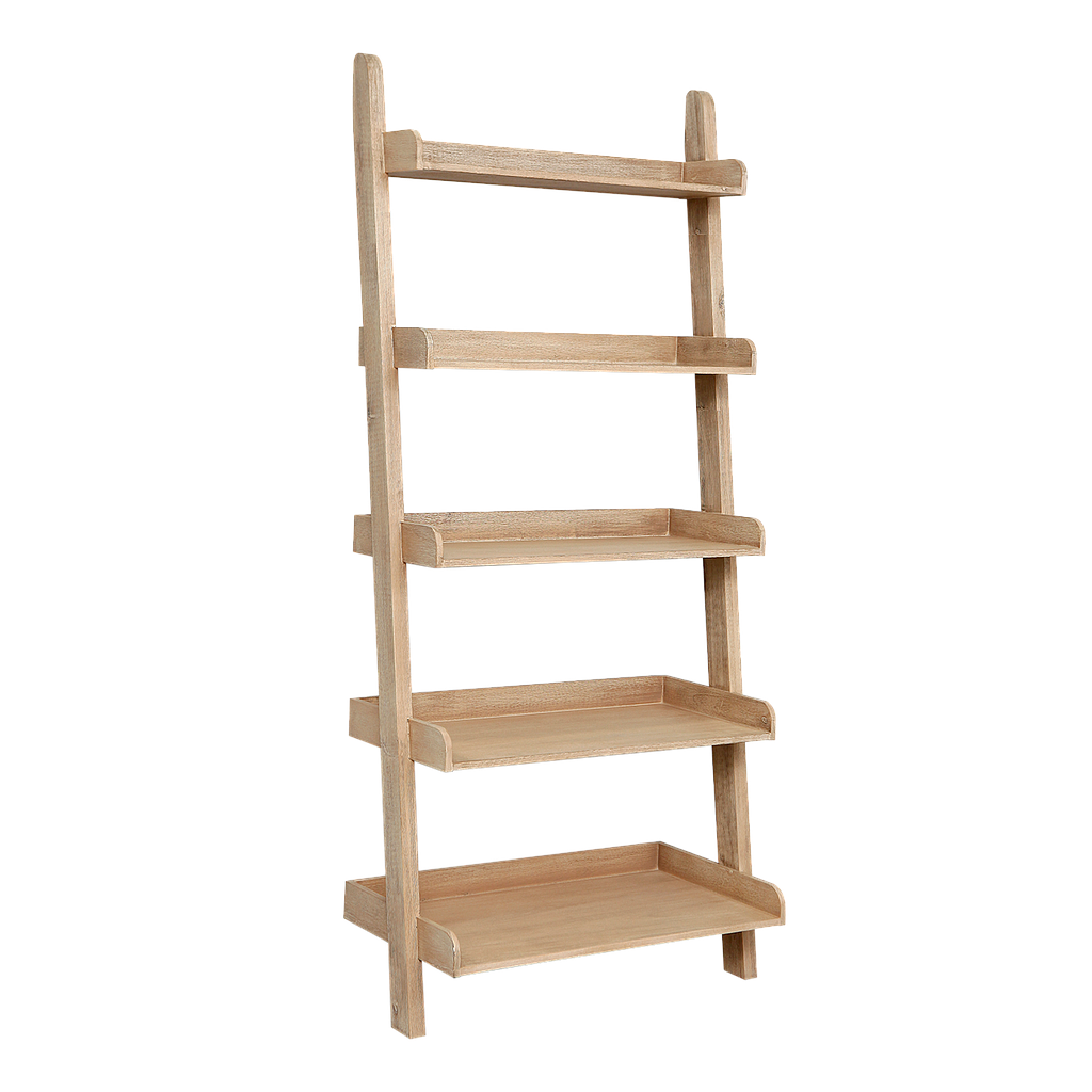 DRISS - Ladder Shelf L86 x H193 - Toffee