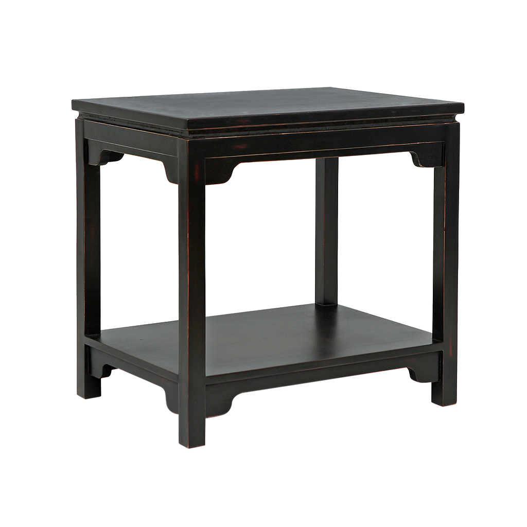 XIAN - Side table L60 x H60 - Shabby black
