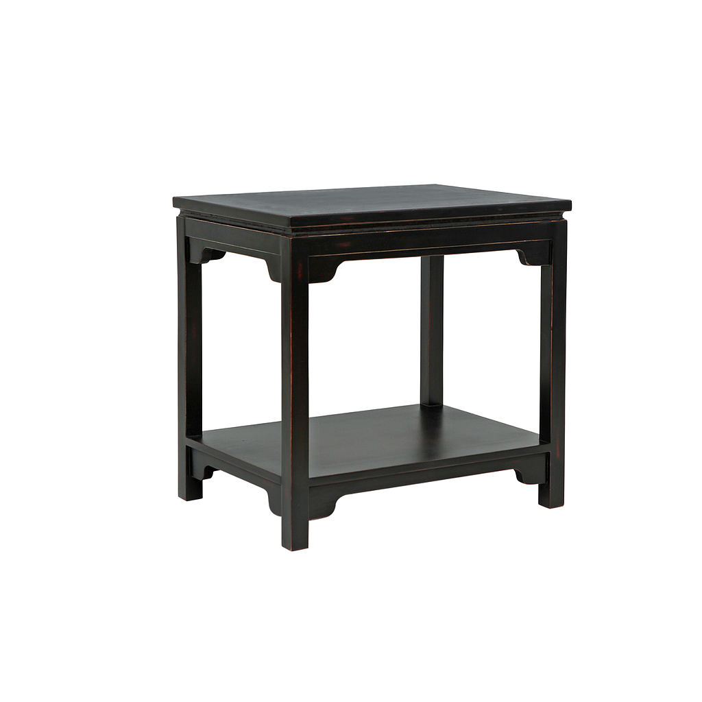 XIAN - Side table L60 x H60 - Shabby black