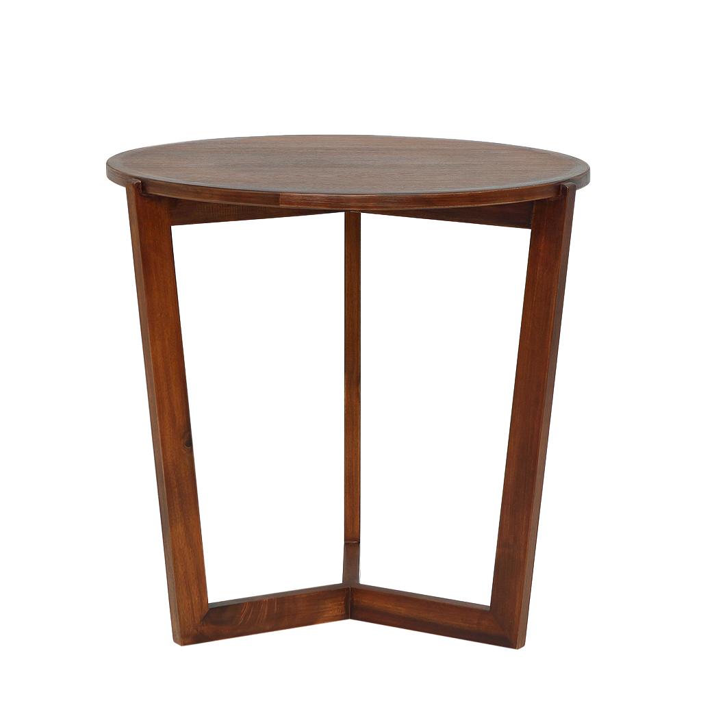 SOHAN - Side table Diam.55 x H55 - Washed antic