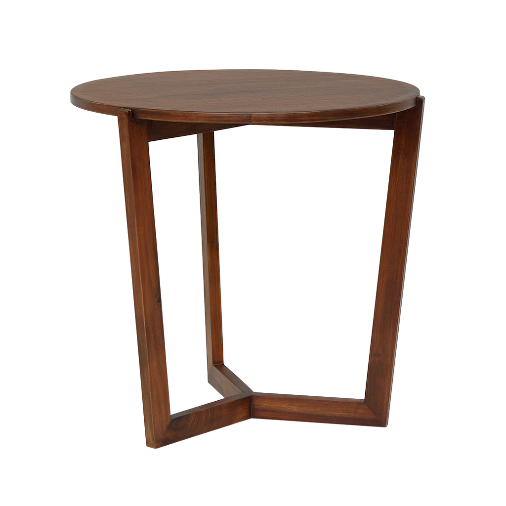 SOHAN - Side table Diam.55 x H55 - Washed antic