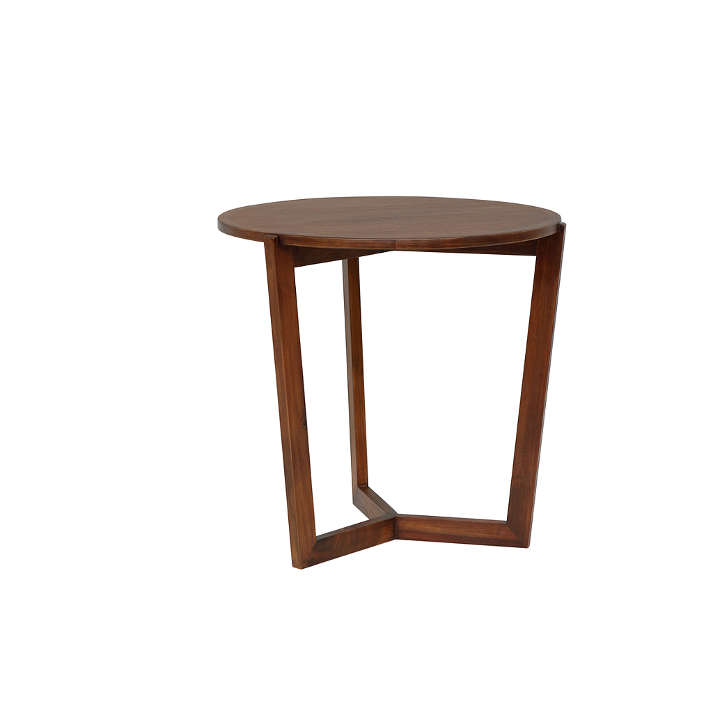 SOHAN - Side table Diam.55 x H55 - Washed antic