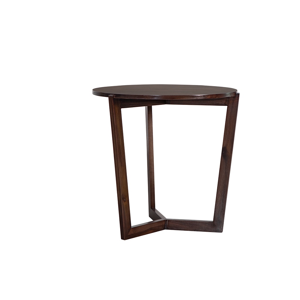 SOHAN - Side table Diam.55 x H55 - Mokka