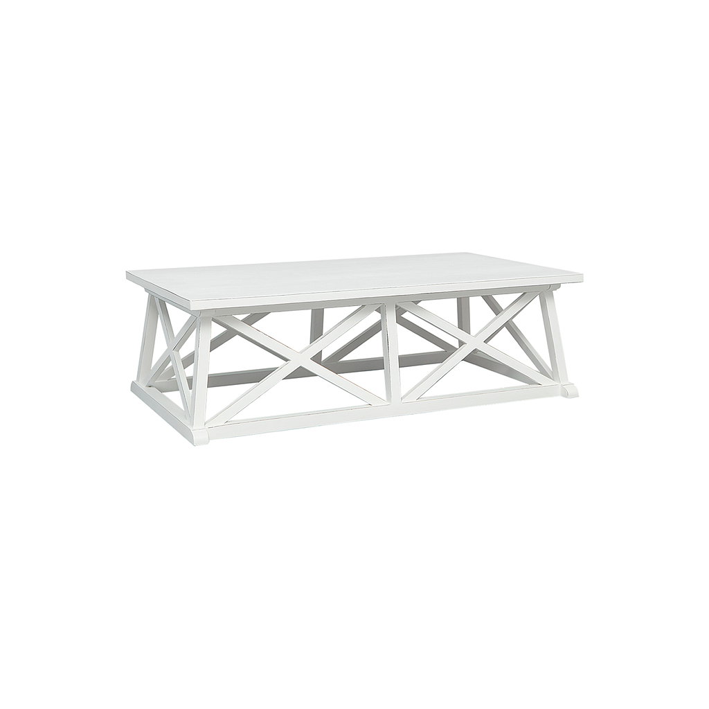 MAYSON - Coffee table L135 x H43 - Brocante white