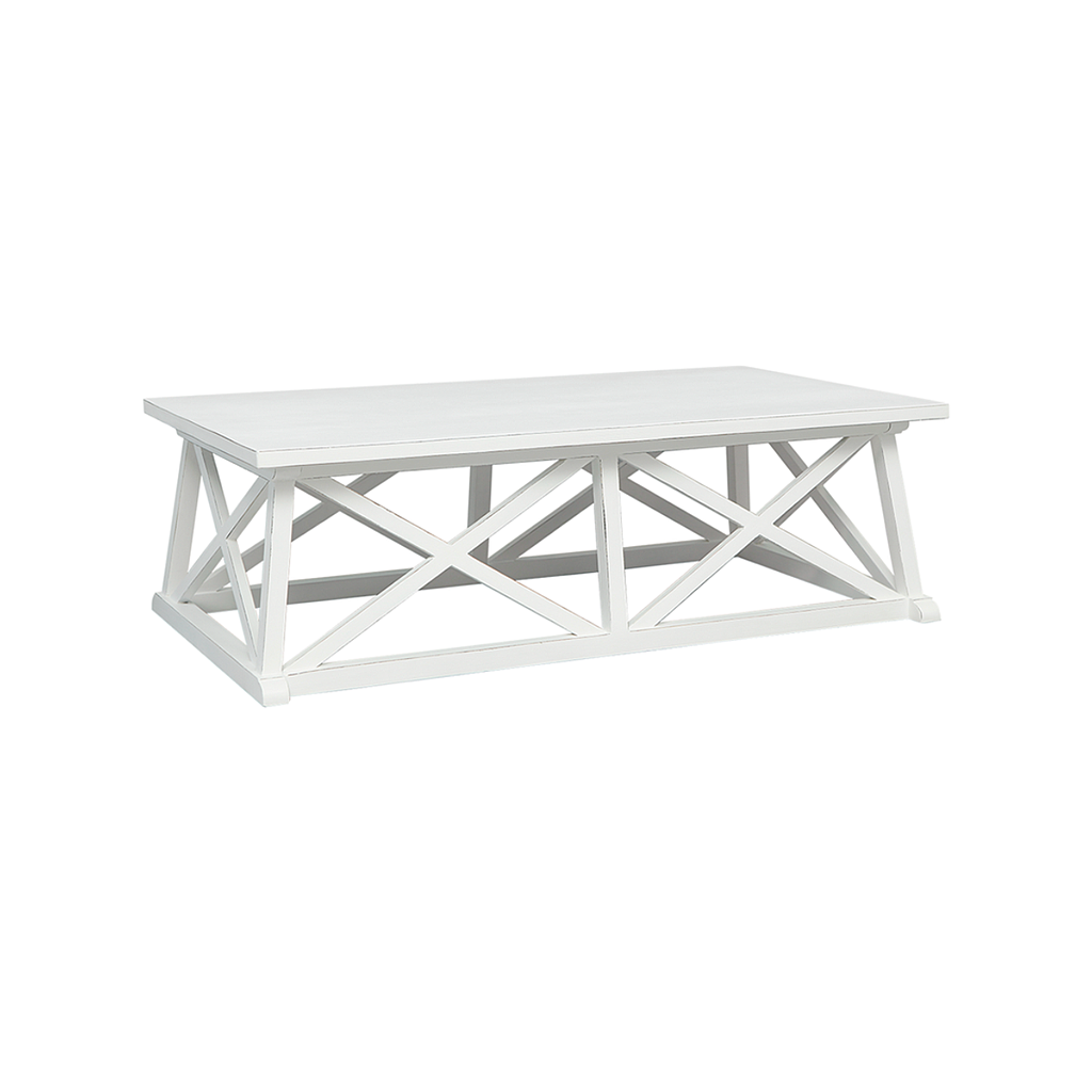 MAYSON - Coffee table L135 x H43 - Brocante white