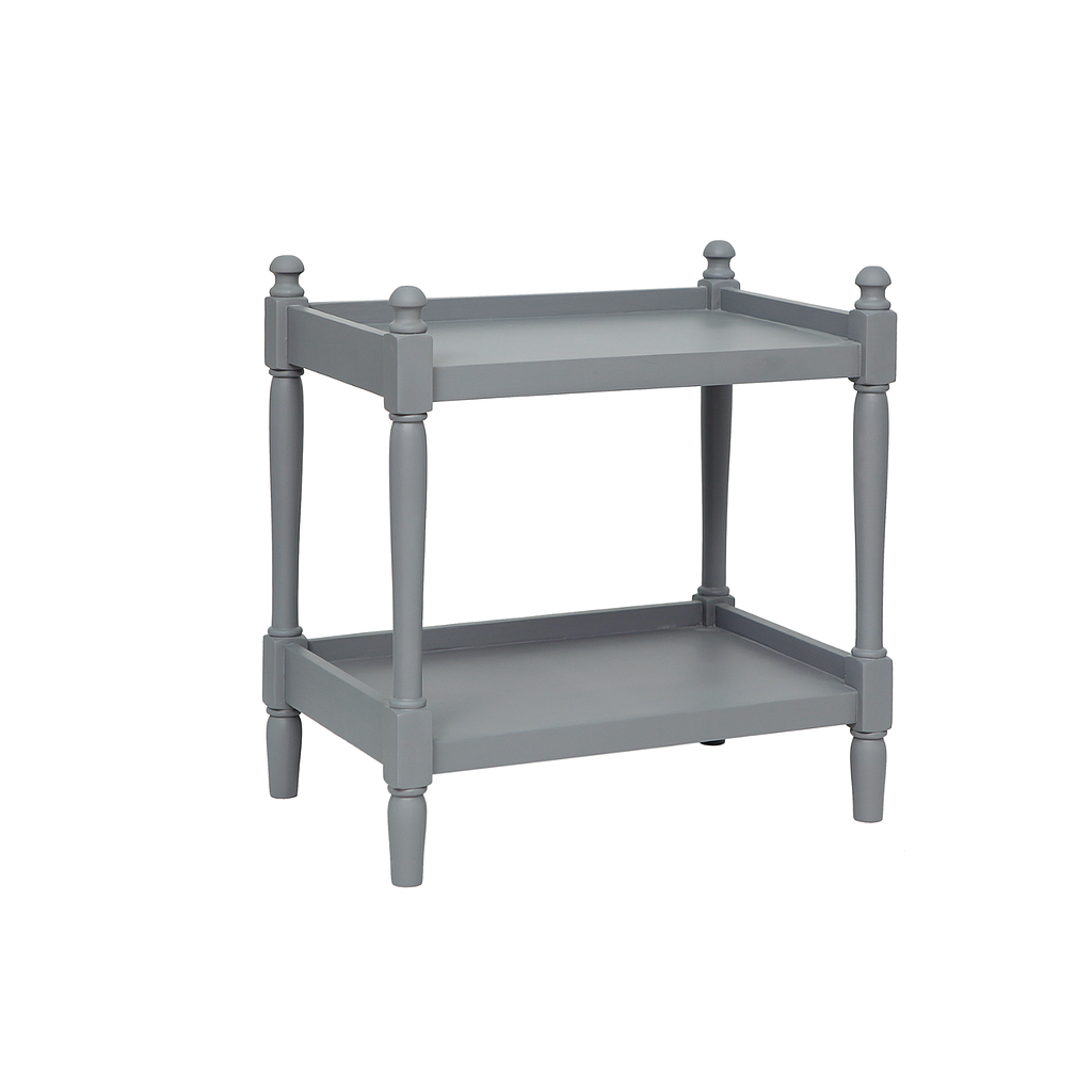 BRIANA - Side table L60 x H65 - Pearl grey