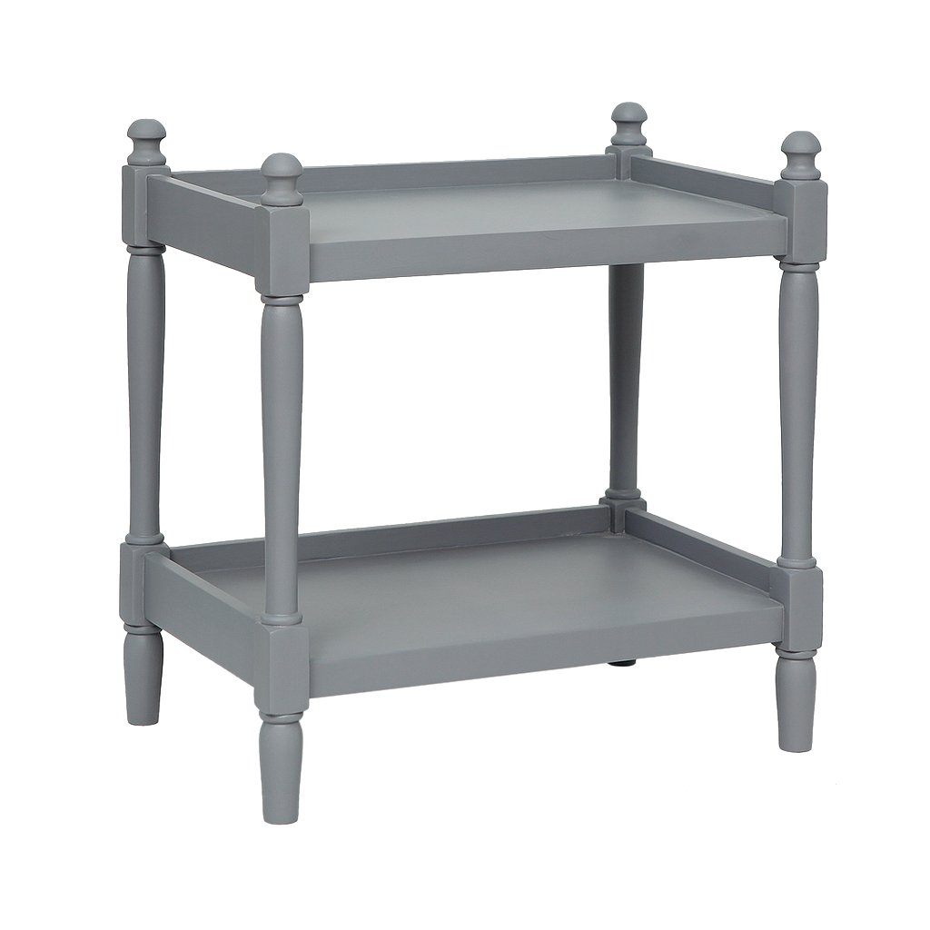 BRIANA - Side table L60 x H65 - Pearl grey