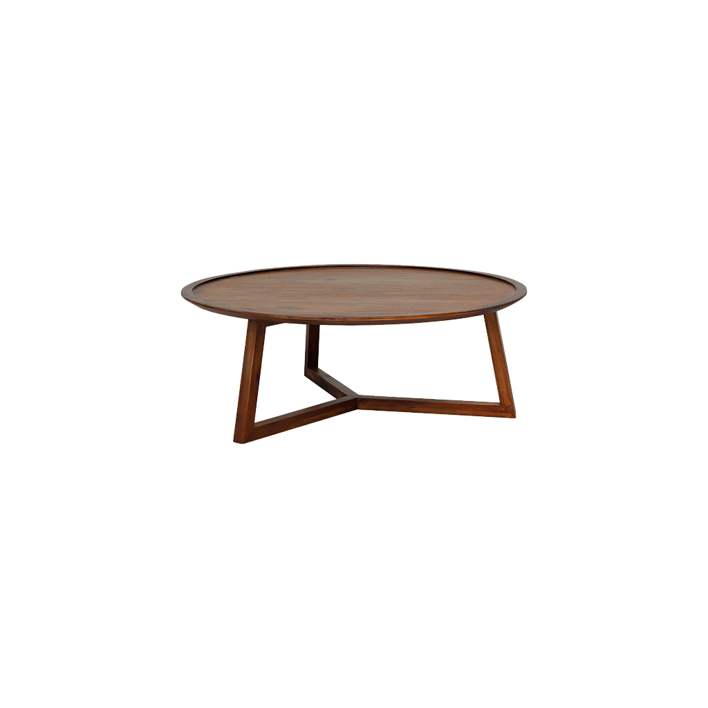 ALMA - Coffee table Diam.95 x H36 - Washed antic