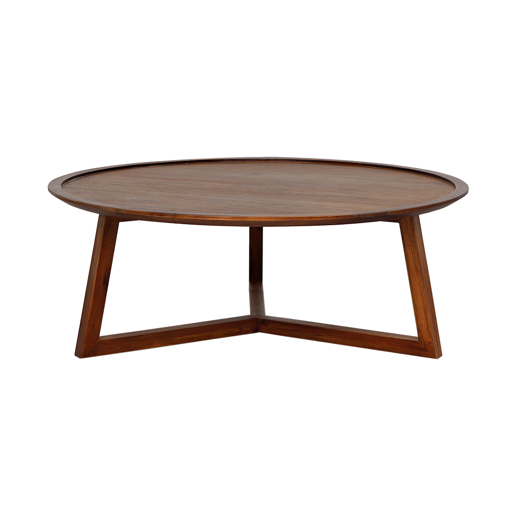 ALMA - Coffee table Diam.95 x H36 - Washed antic