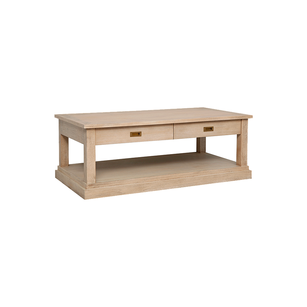RIVOIRE - Coffee table L135 x W70 - Toffee