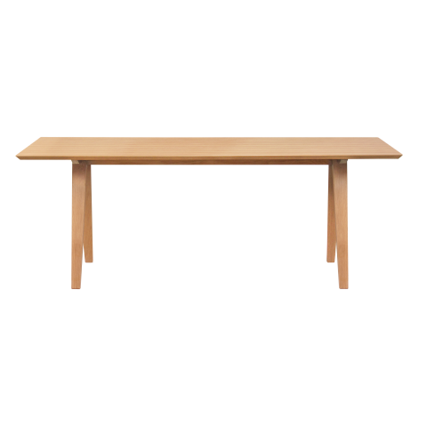 FLINT - Dining table L200 x W90 - Natural oak