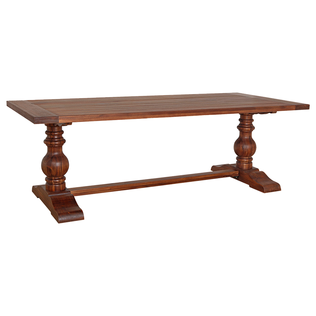 ALISSON - Dining table L220 x W100 - Washed antic
