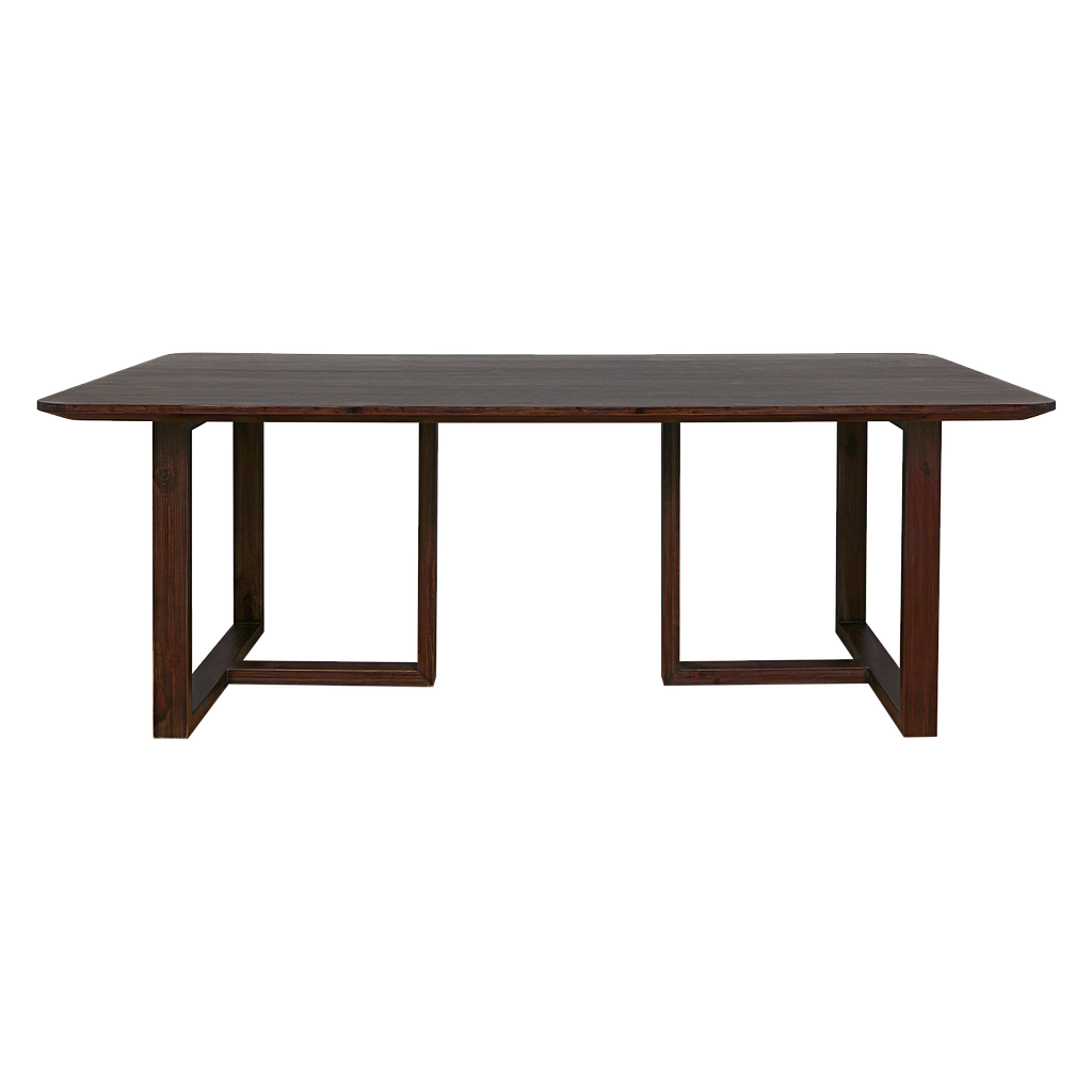 SHARKA - Dining table L210 x W120 - Mokka