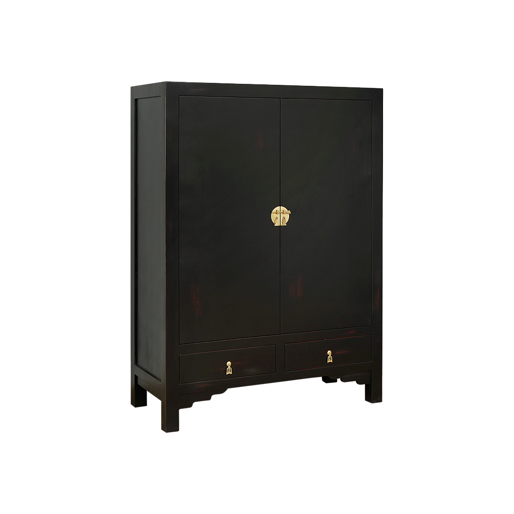 XIAN - Cabinet H140 - Shabby black