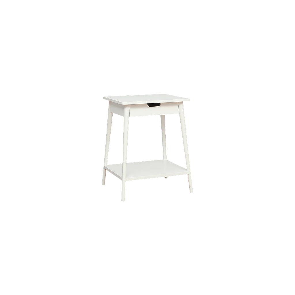 ULYSSE - Bedside table H60 - Brushed white