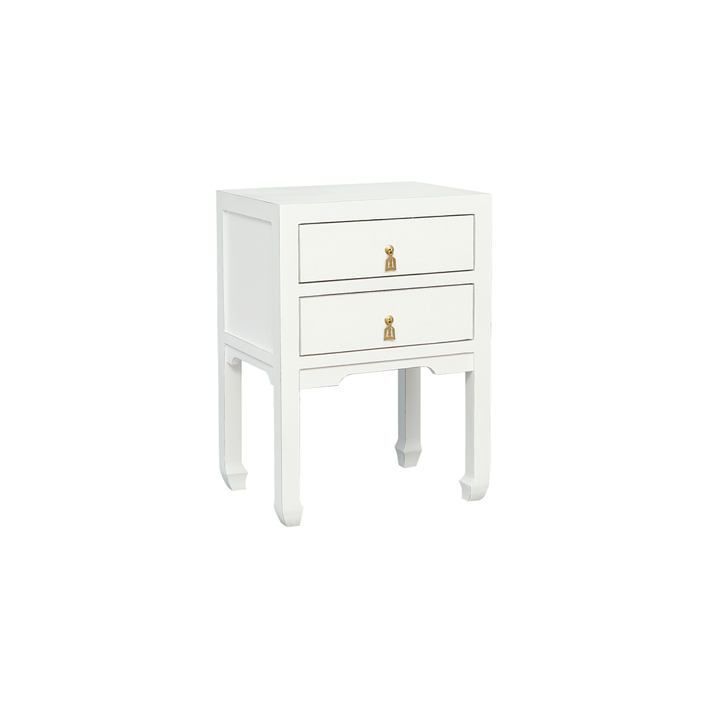 XIAN - Bedside table H65 - Brocante white