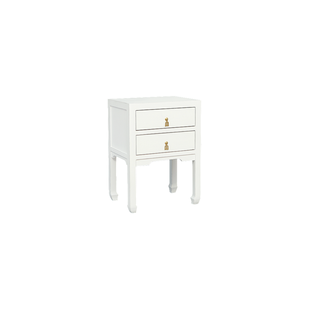 XIAN - Bedside table H65 - Brocante white