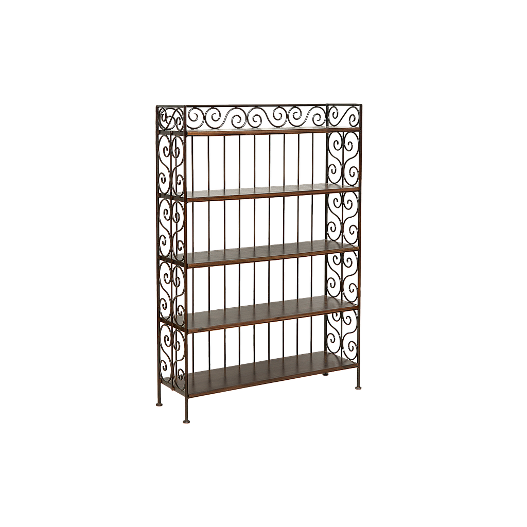 CHARLES - Shoe rack L75 x H110 - Burnish and Mokka