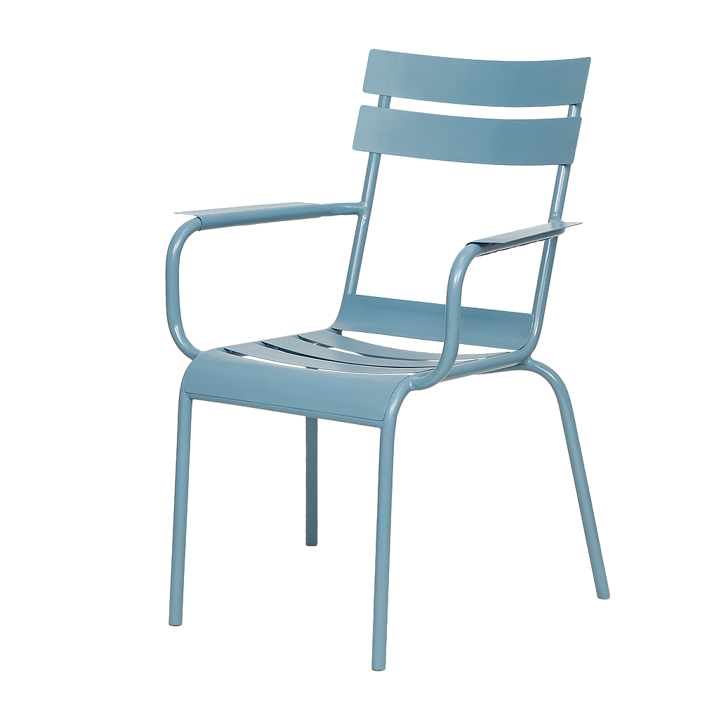 LUXEMBOURG - Armchair - Stone blue
