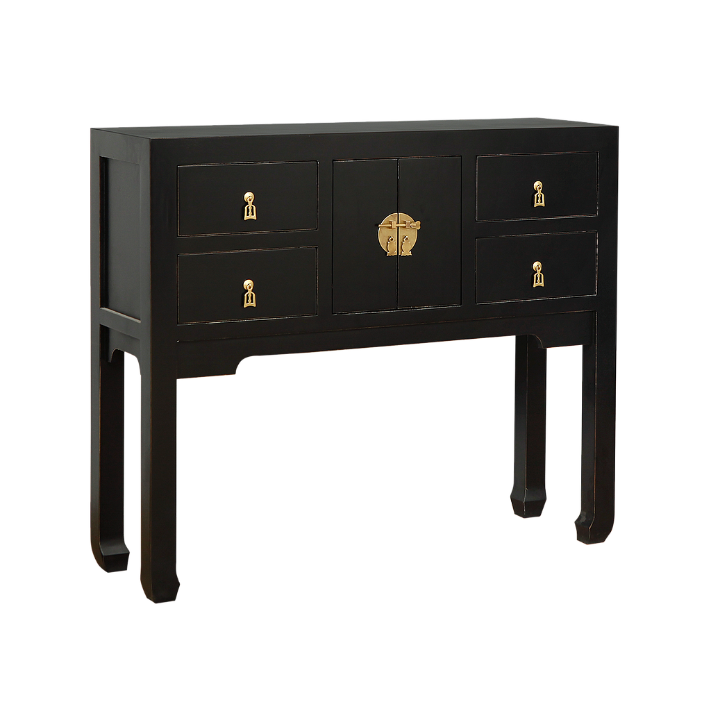 XIAN - Console table L100 - Brocante black