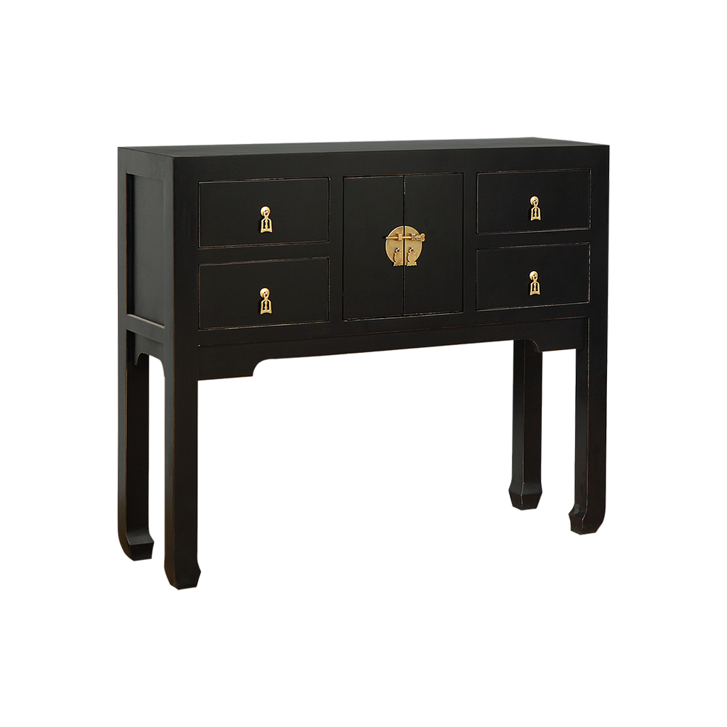 XIAN - Console table L100 - Brocante black