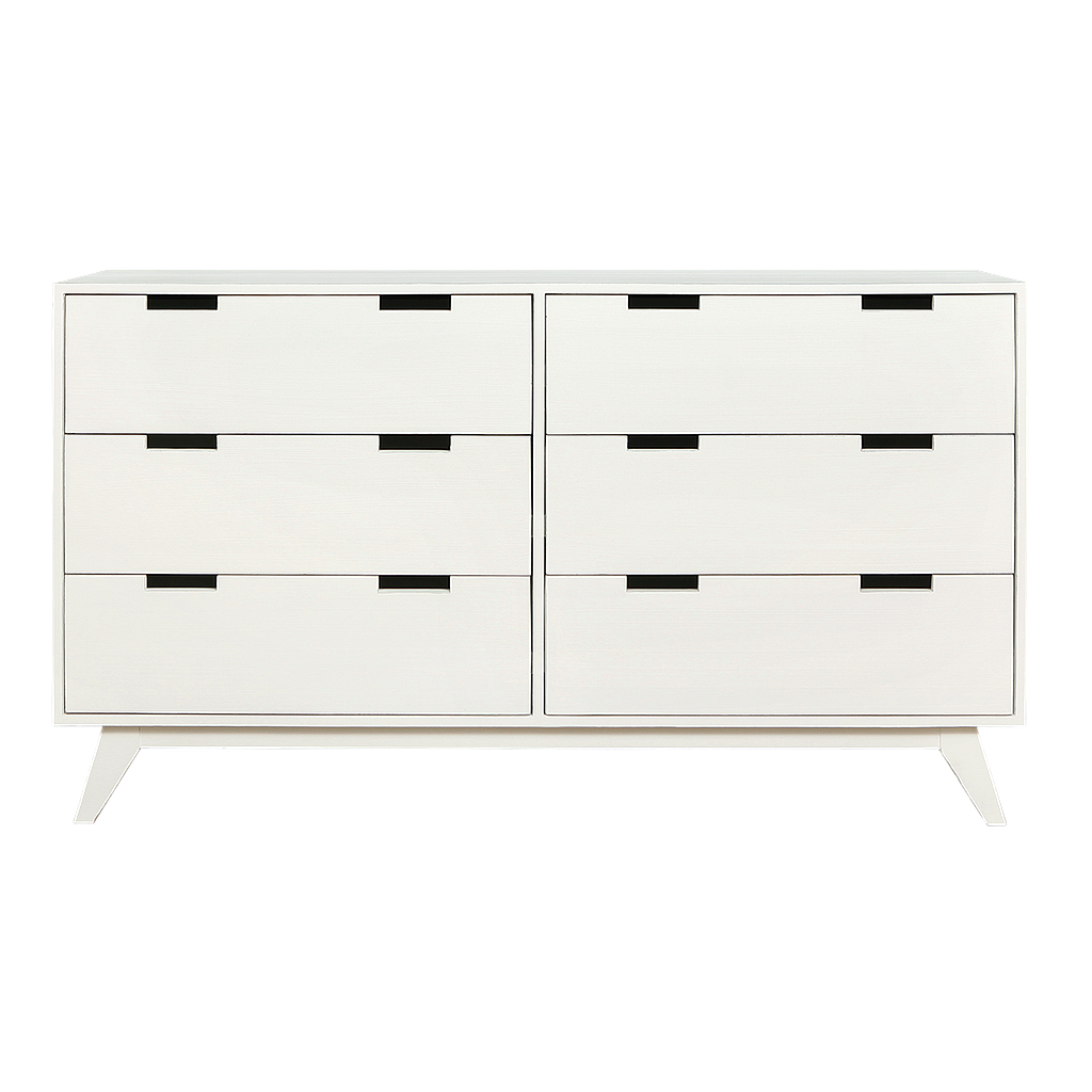 DONAN - Chest of drawers L150 - Brocante white