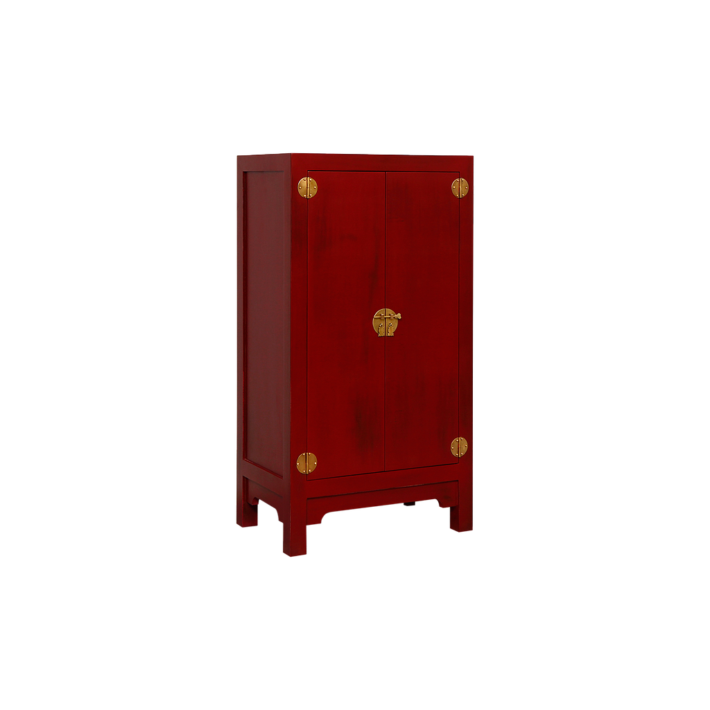 XIAN - Cabinet L60 x H115 - Patina chinese red