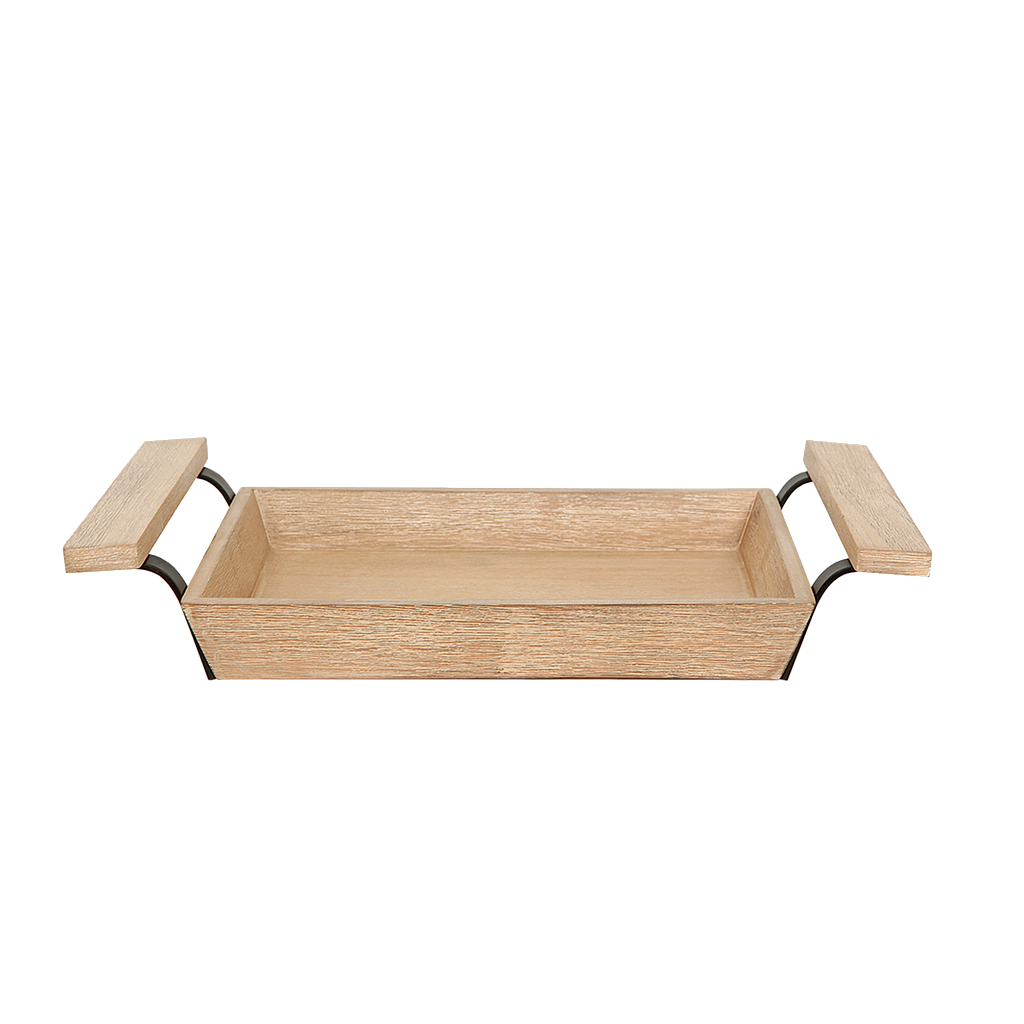 HOUSTON - Rectangular tray 46x25 - Toffee