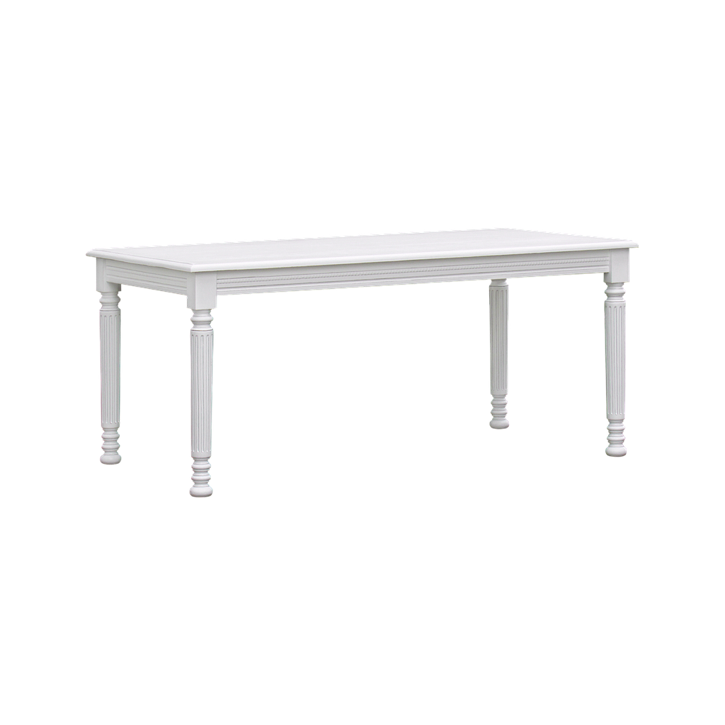 ORLEANS - Dining table L160 x W90 - Brocante white