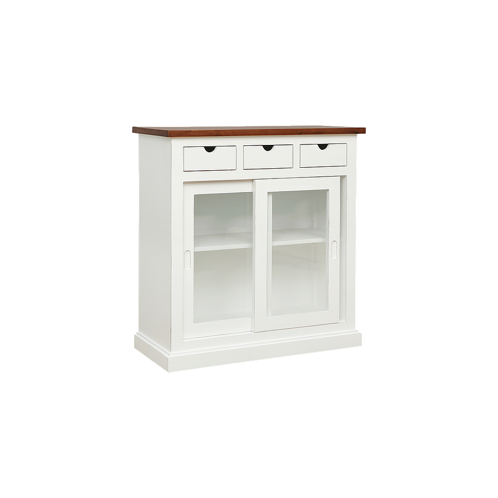 BOX - Sideboard L90 - Brocante white and Washed antic