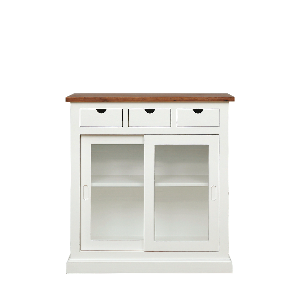BOX - Sideboard L90 - Brocante white and Washed antic
