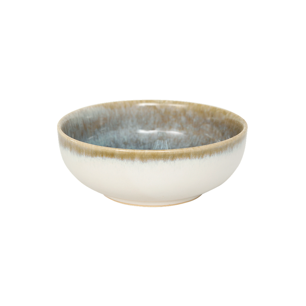 Bowl Diam 18 x H7 - White and patina celadon
