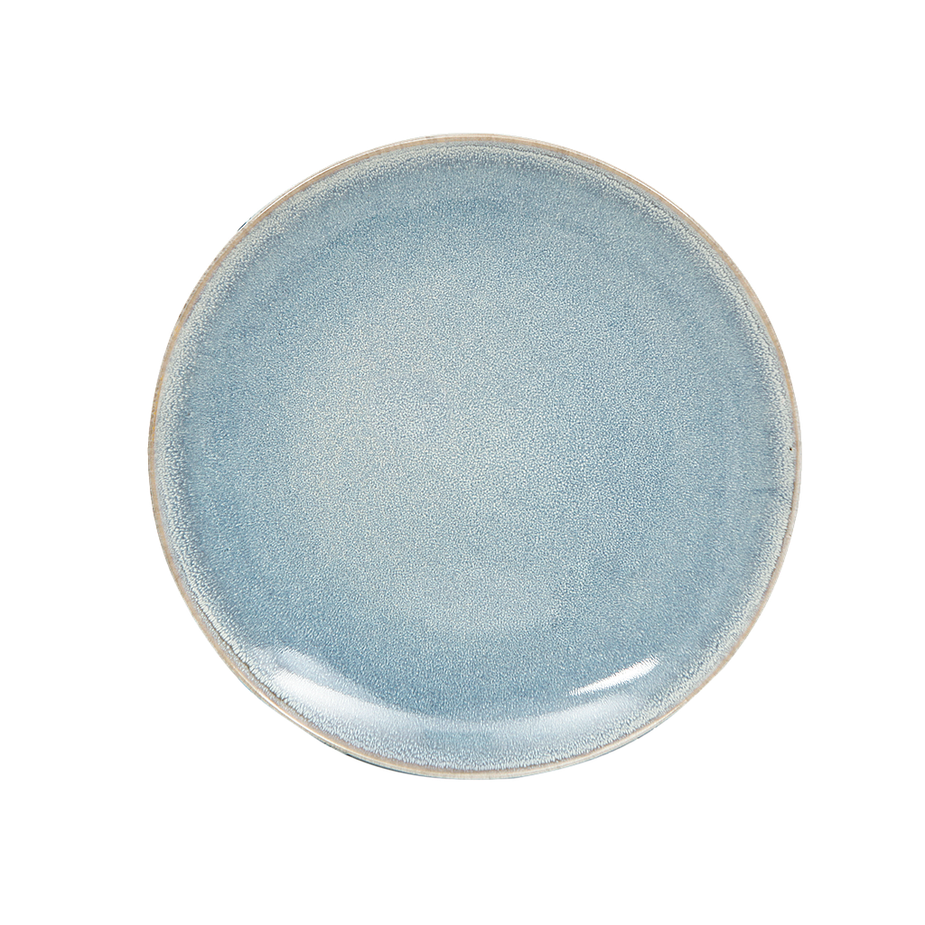 Dessert plate Diam.22 - Light blue