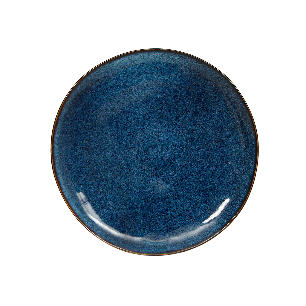 Dessert plate Diam.21 - Deep blue