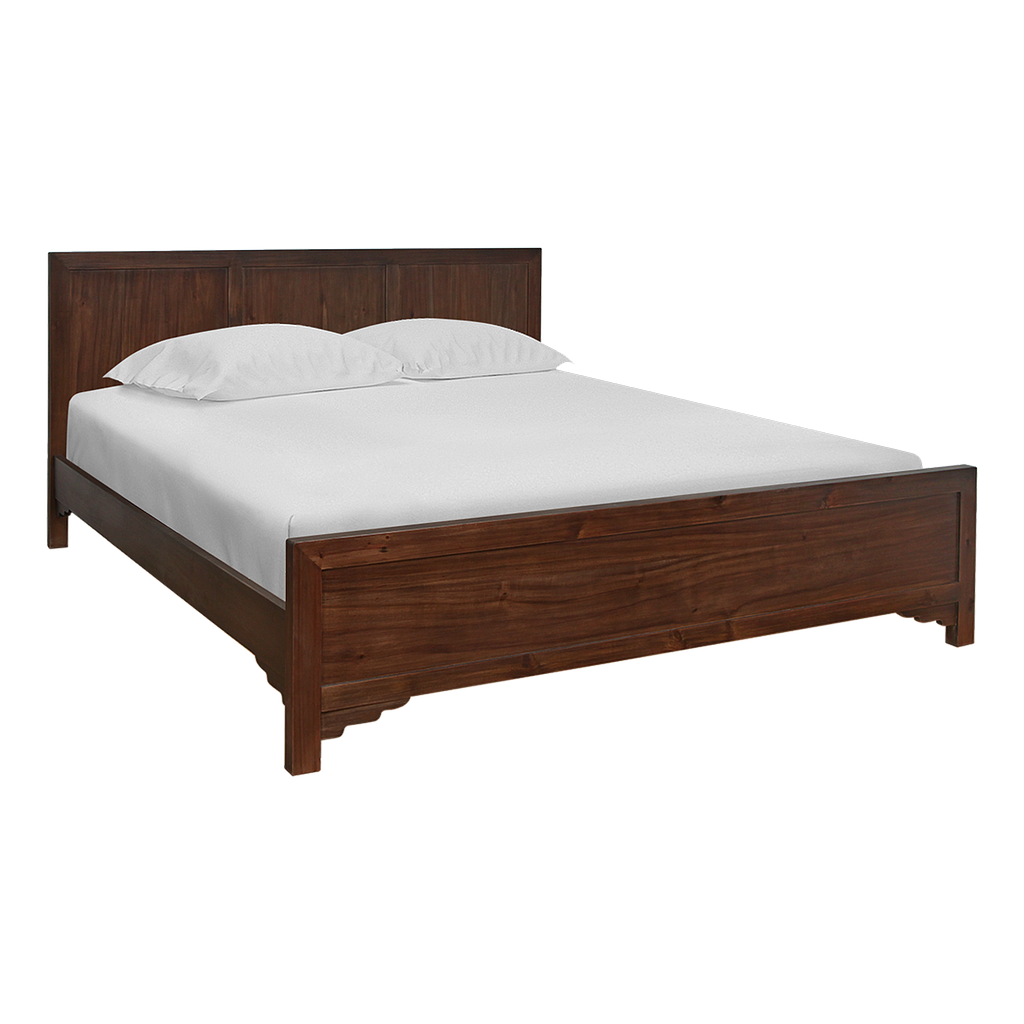 Queen size bed 180x200 - Mokka