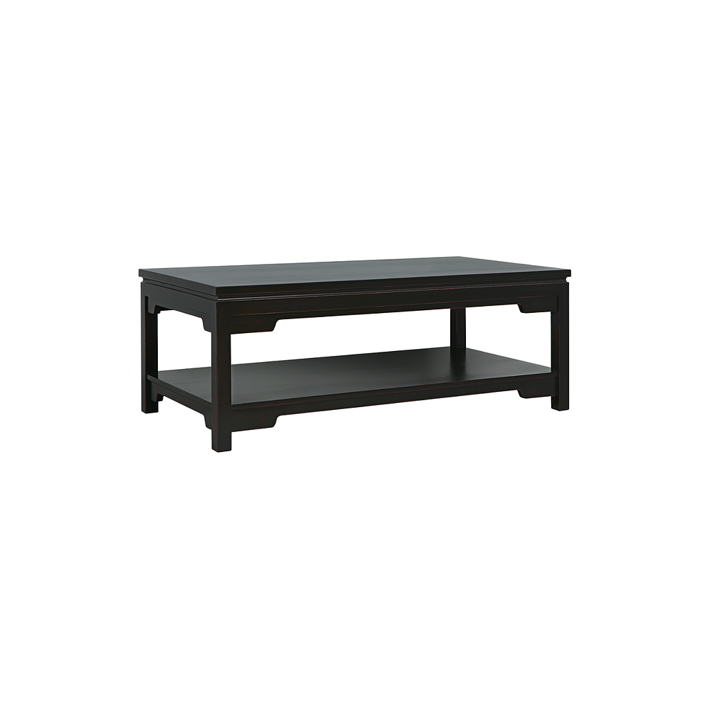 XIAN - Coffee table L120 x W60 - Shabby black