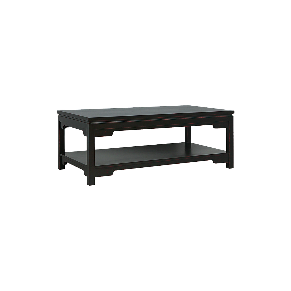 XIAN - Coffee table L120 x H46 - Shabby black