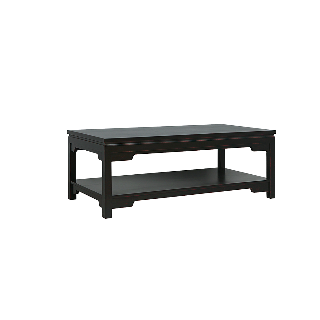XIAN - Coffee table L120 x H46 - Shabby black