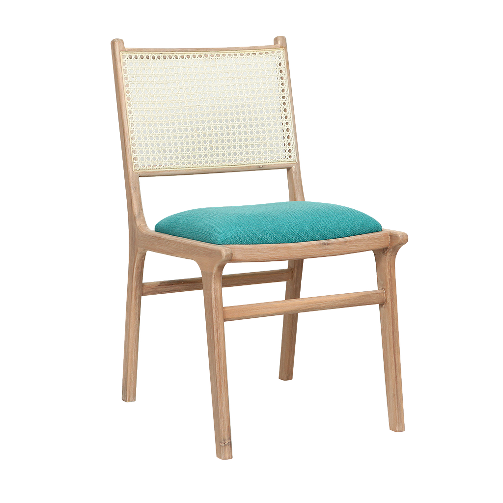 INOA - Chair - Toffee and pine green cover
