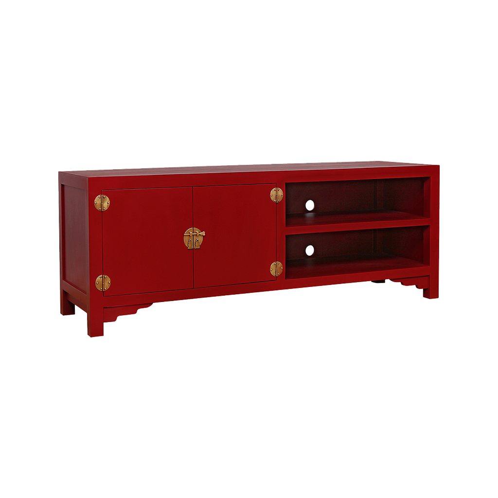 XIAN - TV stand L160 - Chinese red