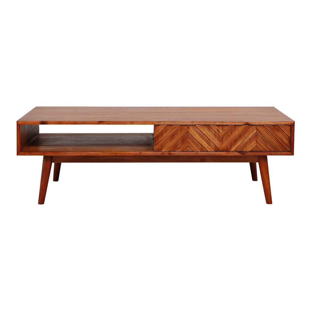 PORTO - Coffee table L120 x H37 - Washed antic