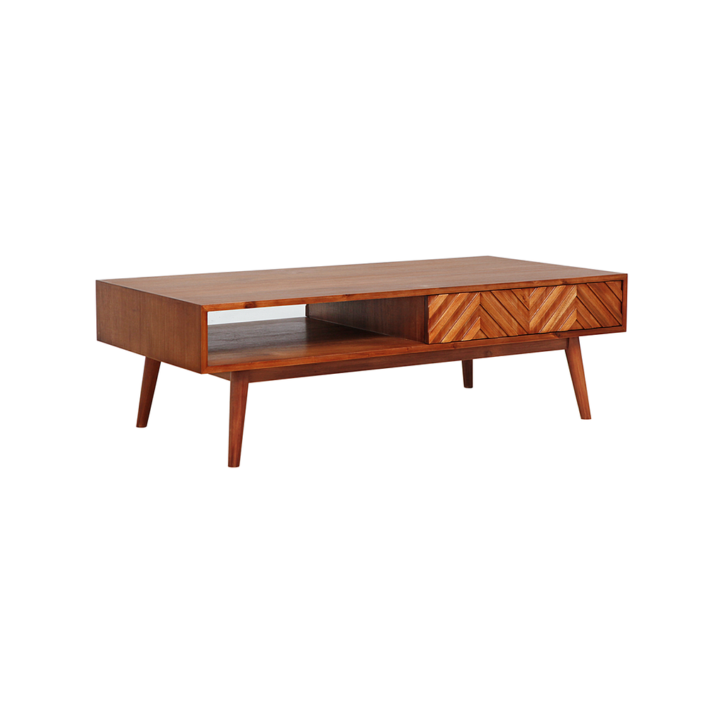 PORTO - Coffee table L120 x H37 - Washed antic
