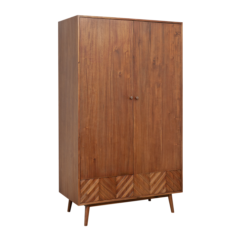 PORTO - Wardrobe L110 x H190 - Washed antic