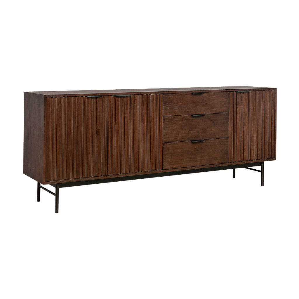 MATTEO - Sideboard L180 - Mokka and Matt black