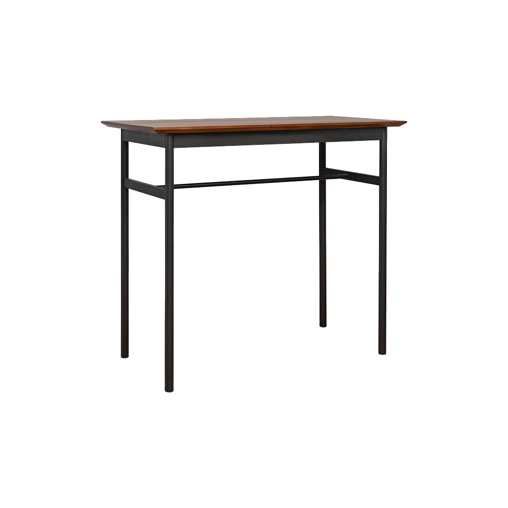 MATTEO - Bar table L120 x H105 - Washed antic and Matt black