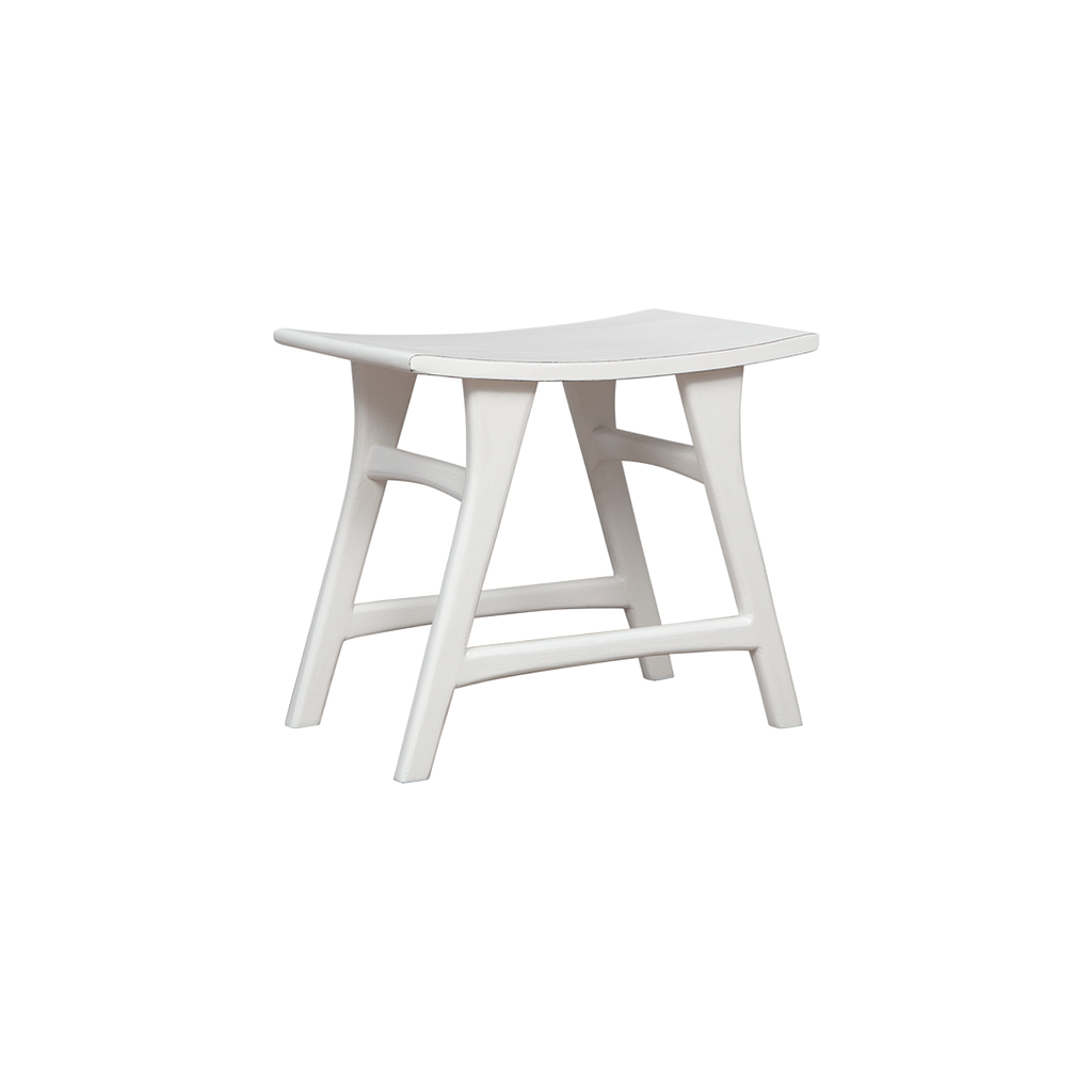 KYOTO - Stool H45 - Brocante white