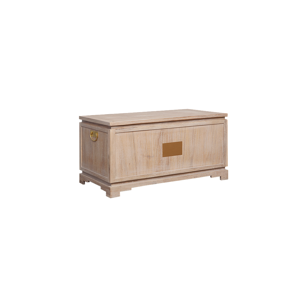 NANKIN - Chest L90 x W50 - Whitened acacia