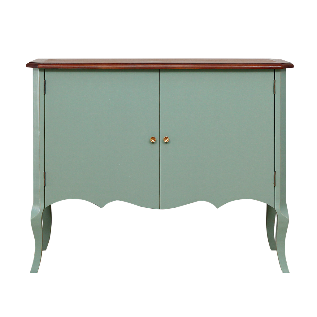 ELODIE - Sideboard L120 - Brocante mint and Washed antic